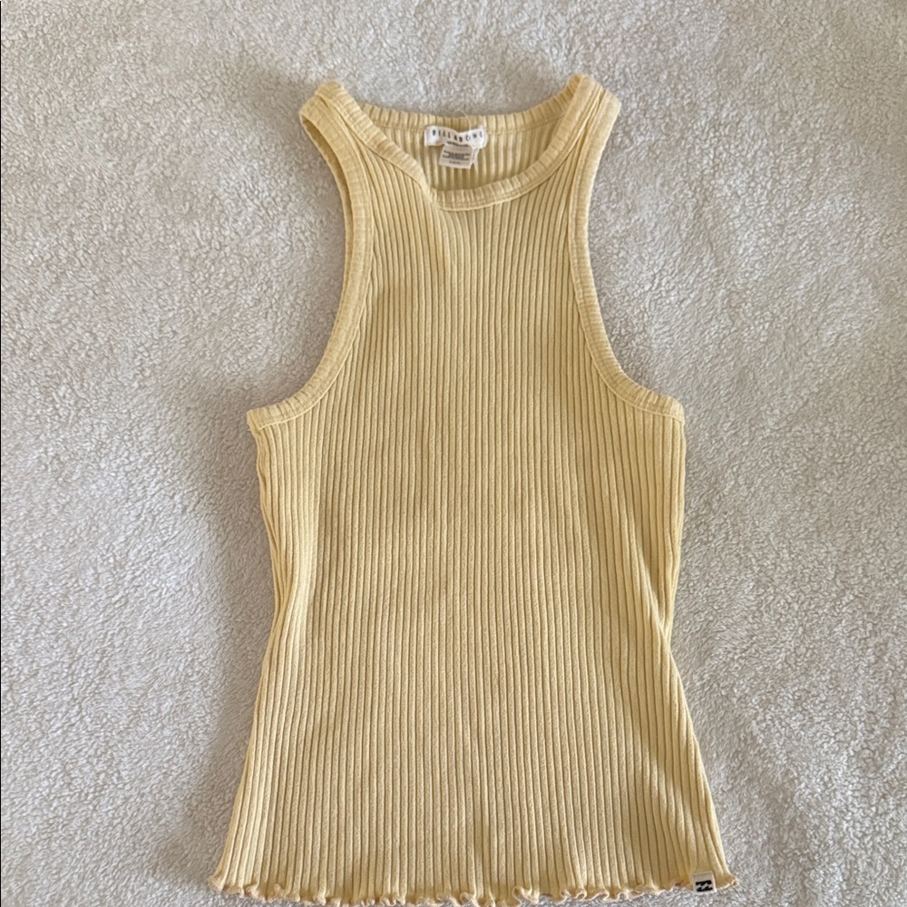 Billabong butter yellow tank